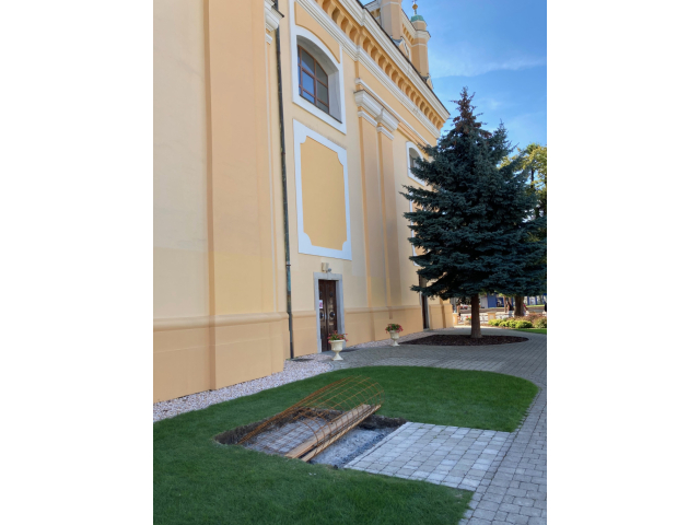 Obnovená socha sv. Antona Paduánskeho