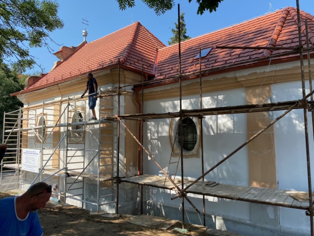 Zrenovovaný vonkajšok Kaplnky Panny Márie Karmelskej