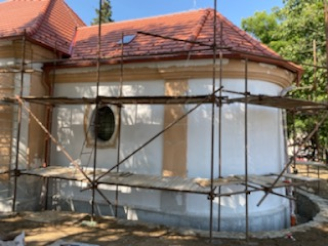 Zrenovovaný vonkajšok Kaplnky Panny Márie Karmelskej