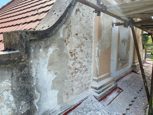 Zrenovovaný vonkajšok Kaplnky Panny Márie Karmelskej