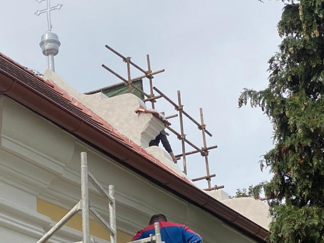 Zrenovovaný vonkajšok Kaplnky Panny Márie Karmelskej