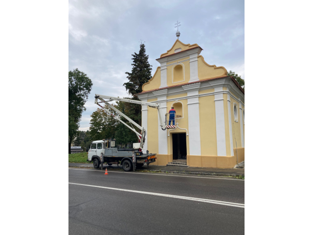 Zrenovovaný vonkajšok Kaplnky Panny Márie Karmelskej