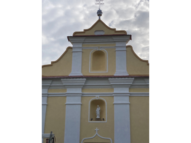 Zrenovovaný vonkajšok Kaplnky Panny Márie Karmelskej