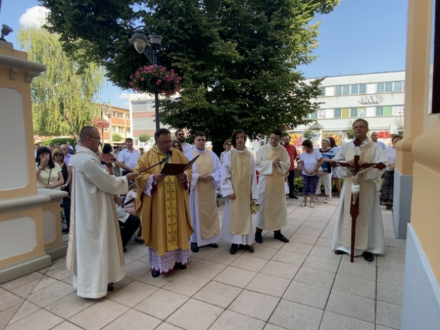 220. výročie od posviacky farského kostola Nanebovzatia Panny Márie v Topoľčanoch