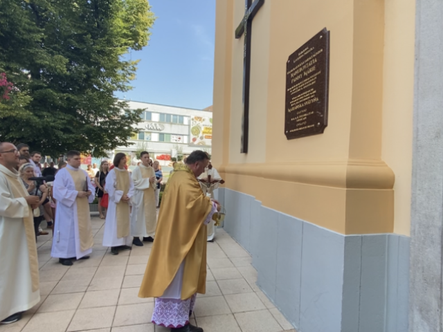 220. výročie od posviacky farského kostola Nanebovzatia Panny Márie v Topoľčanoch