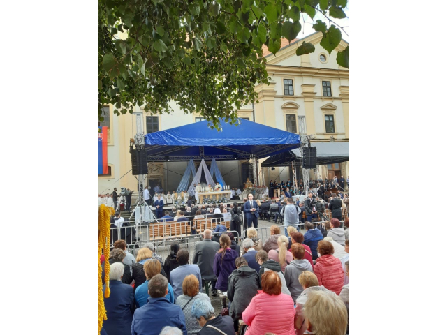 V 15. septembra veriaci našej farnosti putovali do Národnej svätyne v Šaštíne