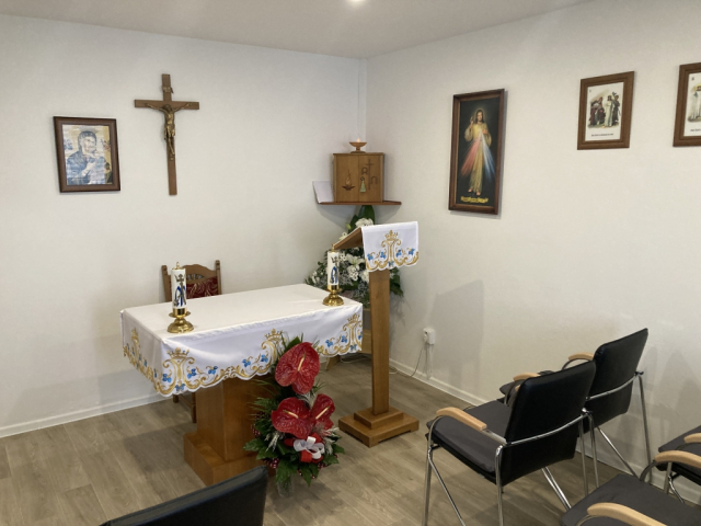 Nová kaplnka v ZSS Penzión