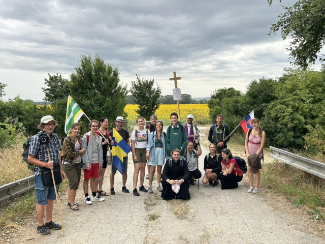 Pešia púť z Topoľčian do Šaštína 20.7.2023 