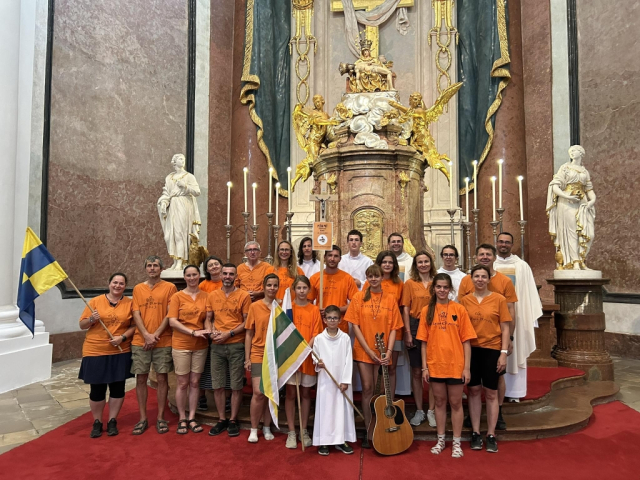 Pešia púť z Topoľčian do Šaštína 20.7.2023 