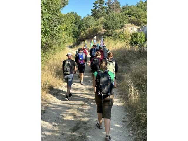 Pešia púť z Topoľčian do Šaštína 20.7.2023 