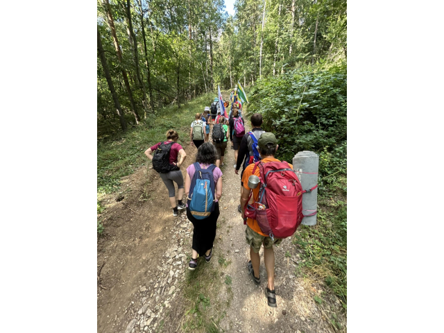 Pešia púť z Topoľčian do Šaštína 20.7.2023 