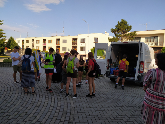 Pešia púť z Topoľčian do Šaštína 20.7.2023 