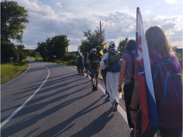 Pešia púť z Topoľčian do Šaštína 20.7.2023 