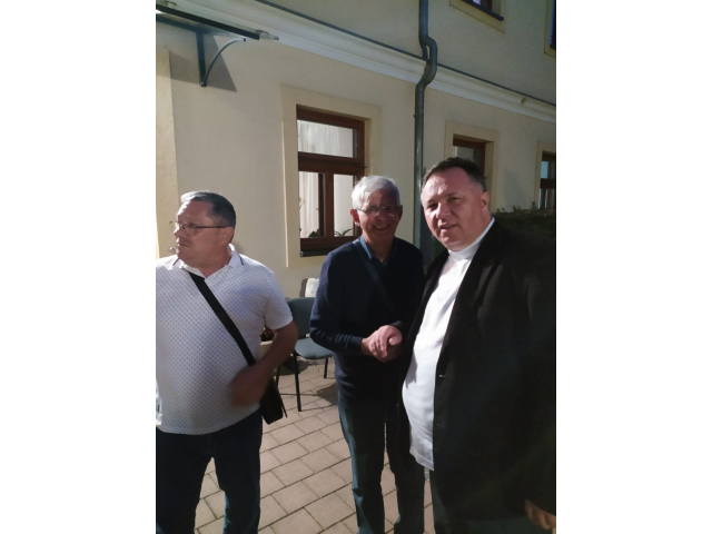 Relikviár sv. Floriána + stretnutie so spevokolom