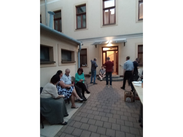 Relikviár sv. Floriána + stretnutie so spevokolom