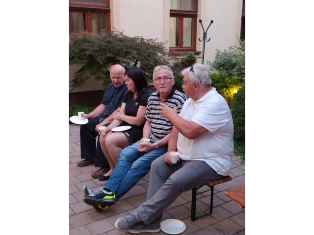 Relikviár sv. Floriána + stretnutie so spevokolom