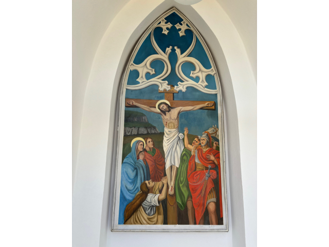 OBNOVENÉ XII. a XIII. ZASTAVENIE NA KALVÁRII V TOPOĽČANOCH