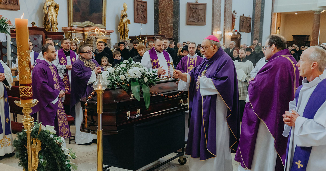Pohreb pána Jozefa Schwarza