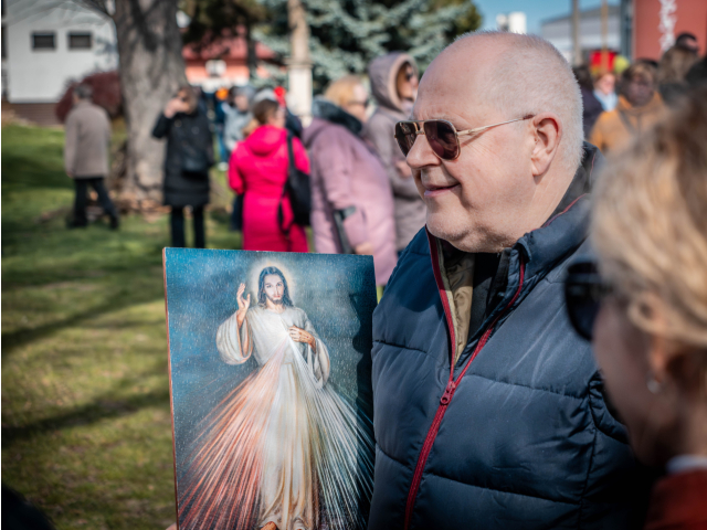 Krížová cesta na Kalvárii v Topoľčanoch