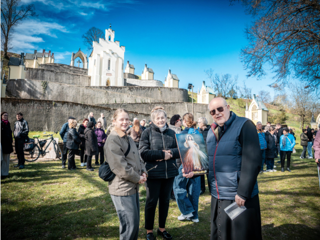 Krížová cesta na Kalvárii v Topoľčanoch
