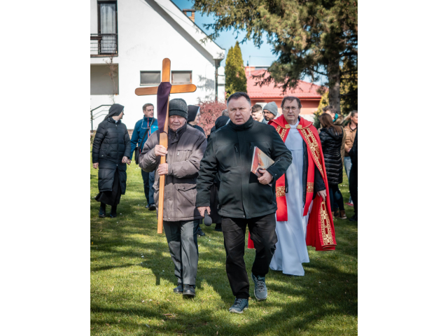 Krížová cesta na Kalvárii v Topoľčanoch