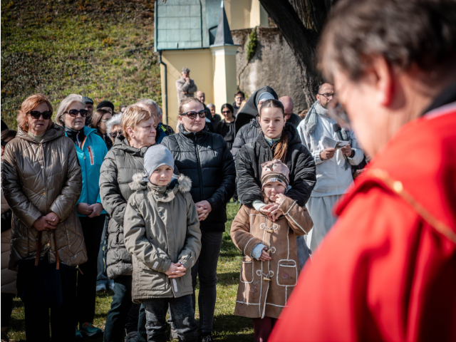 Krížová cesta na Kalvárii v Topoľčanoch