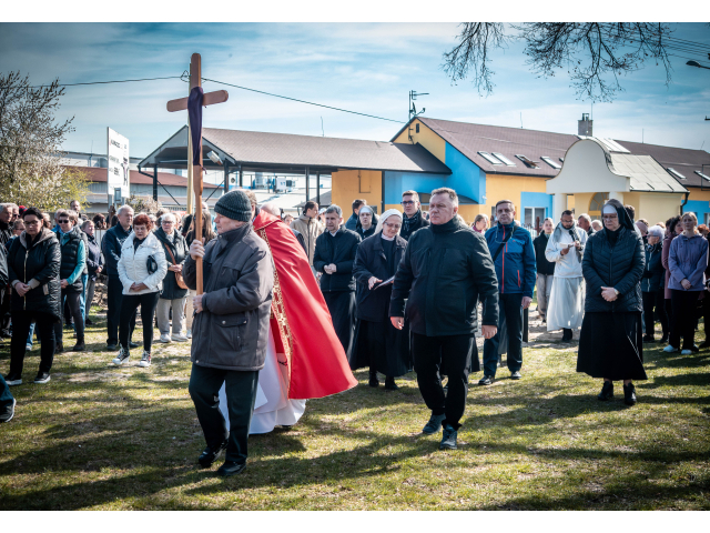 Krížová cesta na Kalvárii v Topoľčanoch