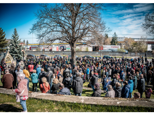 Krížová cesta na Kalvárii v Topoľčanoch