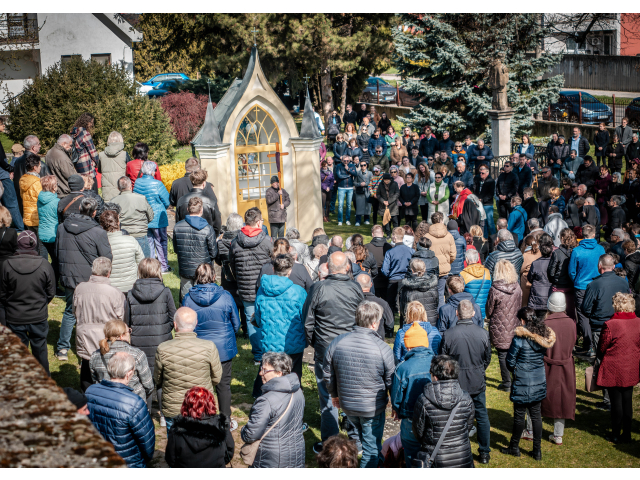 Krížová cesta na Kalvárii v Topoľčanoch