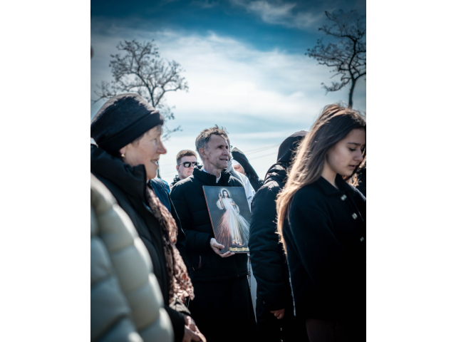 Krížová cesta na Kalvárii v Topoľčanoch