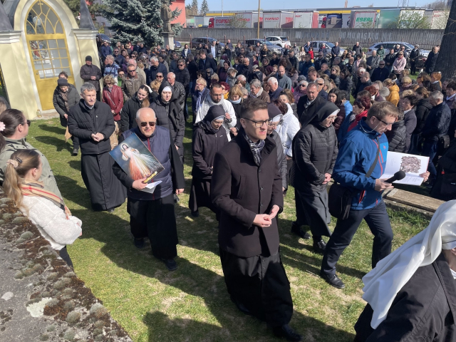 Krížová cesta na Kalvárii v Topoľčanoch