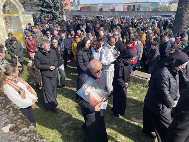 Krížová cesta na Kalvárii v Topoľčanoch