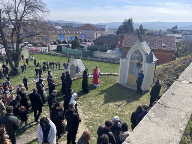 Krížová cesta na Kalvárii v Topoľčanoch