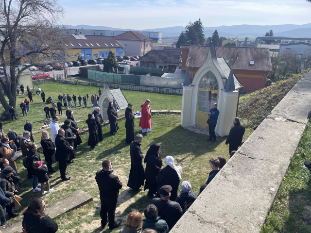 Krížová cesta na Kalvárii v Topoľčanoch
