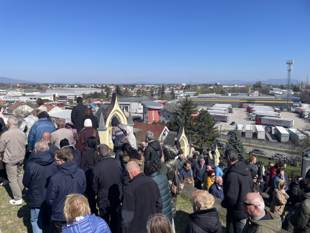 Krížová cesta na Kalvárii v Topoľčanoch