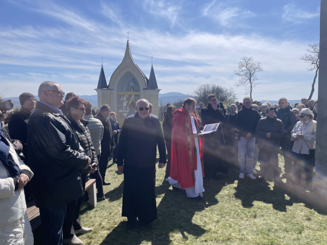 Krížová cesta na Kalvárii v Topoľčanoch