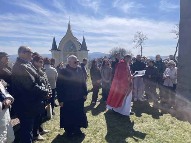 Krížová cesta na Kalvárii v Topoľčanoch