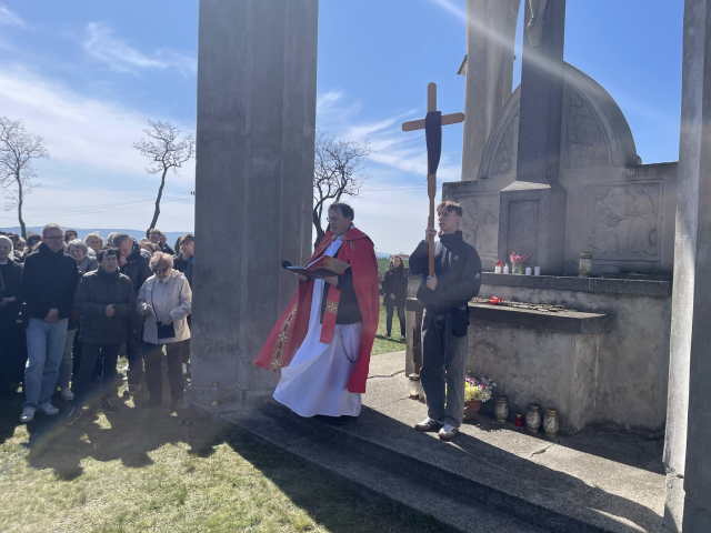 Krížová cesta na Kalvárii v Topoľčanoch