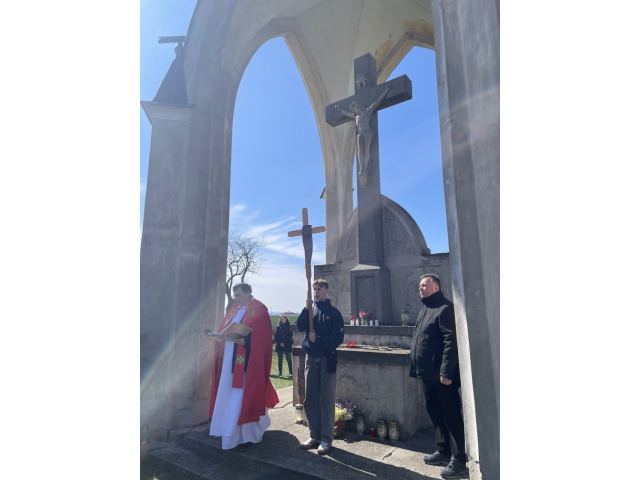 Krížová cesta na Kalvárii v Topoľčanoch