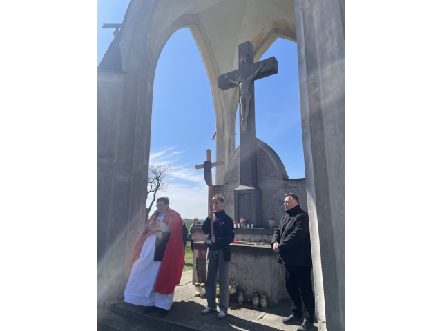 Krížová cesta na Kalvárii v Topoľčanoch