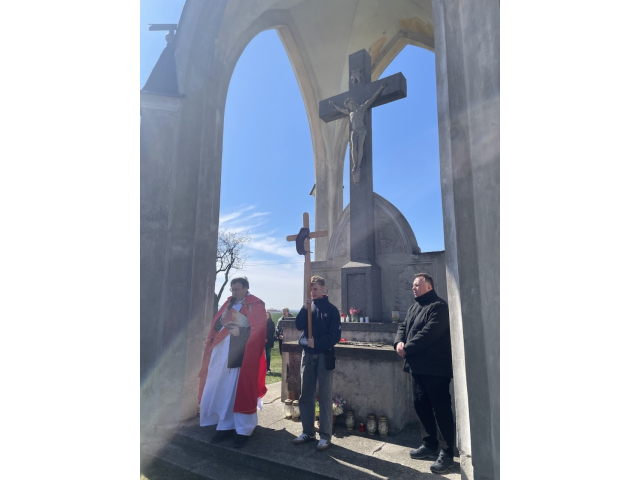 Krížová cesta na Kalvárii v Topoľčanoch