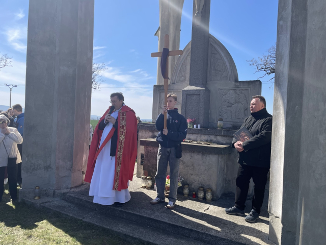 Krížová cesta na Kalvárii v Topoľčanoch