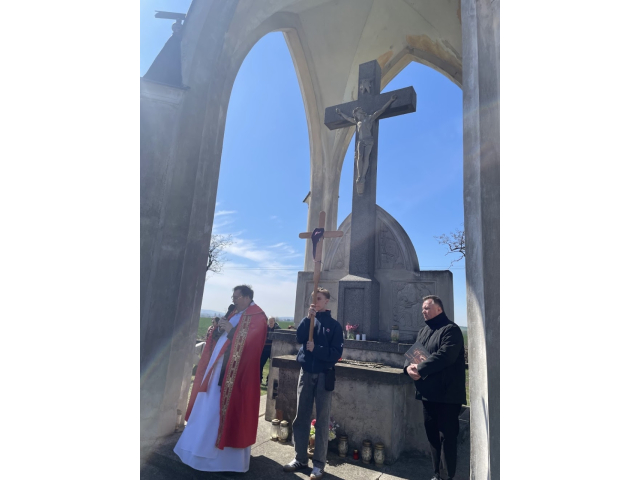 Krížová cesta na Kalvárii v Topoľčanoch