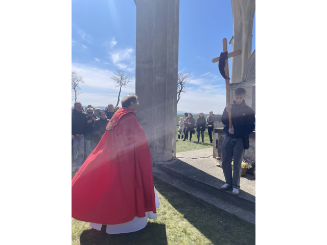 Krížová cesta na Kalvárii v Topoľčanoch