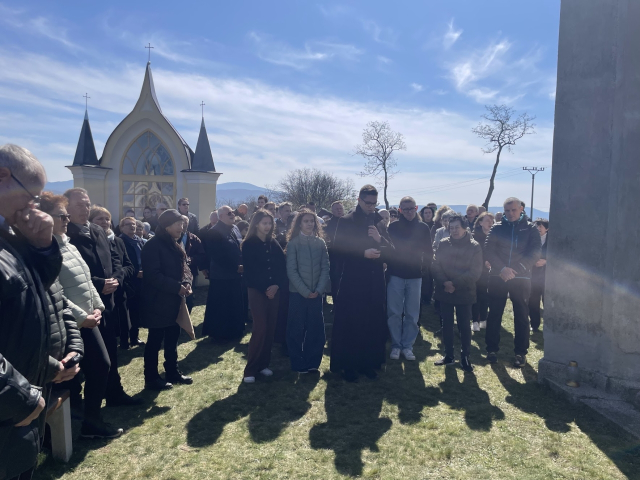 Krížová cesta na Kalvárii v Topoľčanoch