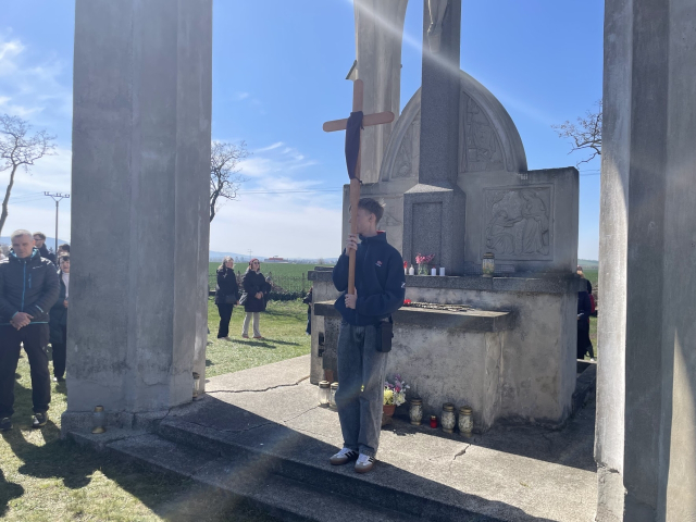 Krížová cesta na Kalvárii v Topoľčanoch