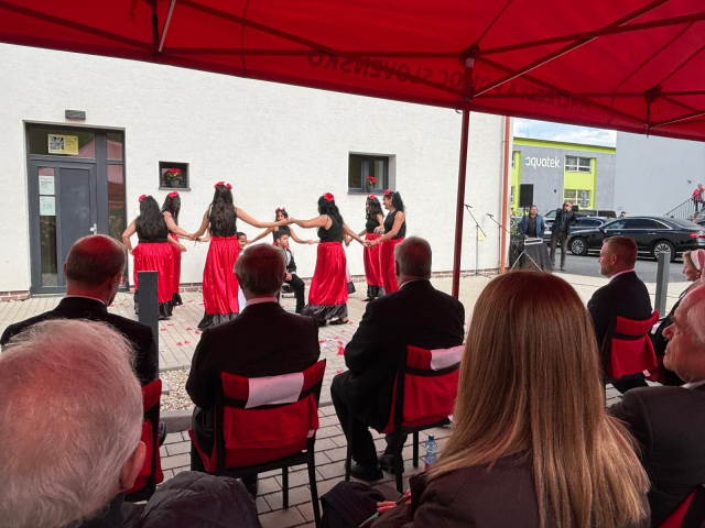 VZÁCNA NÁVŠTEVA V TOPOĽČANOCH