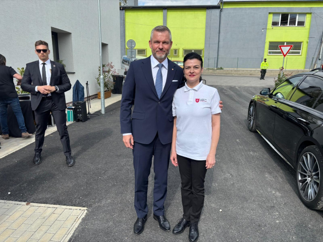 VZÁCNA NÁVŠTEVA V TOPOĽČANOCH