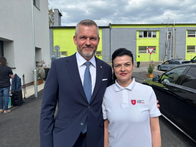 VZÁCNA NÁVŠTEVA V TOPOĽČANOCH