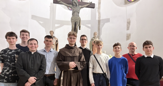 Deň otvorených dverí v našom diecéznom Kňazskom seminári sv. Gorazda v Nitre. 